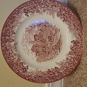 Wedgwood Queens Ware Morton Old Hall Dinner Plate